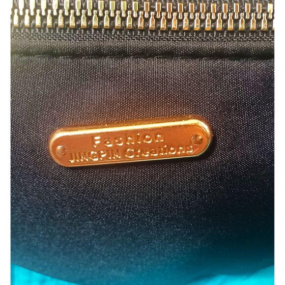 Black Fashion Waist Bag With Multiple Zipper Pockets By Jingpin Creations - Picture 4 of 4